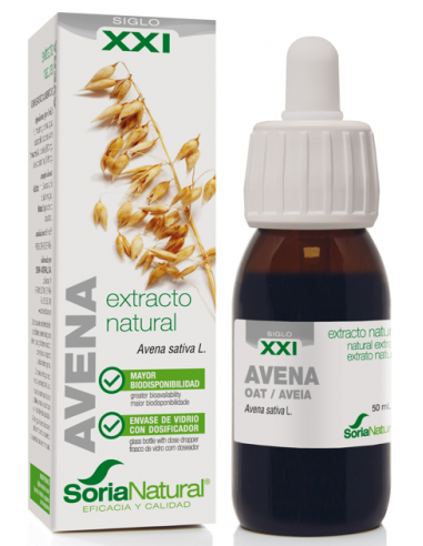 Ext. Avena Xxi 50Ml. S/Al de Soria Natural