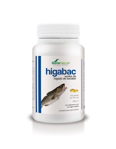 Aceite De Higado De Bacalao 125 Perlas de Soria Natural