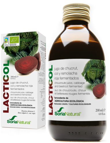 Lacticol Ecologico Jugo De Chucrut 200Ml de Soria Natural