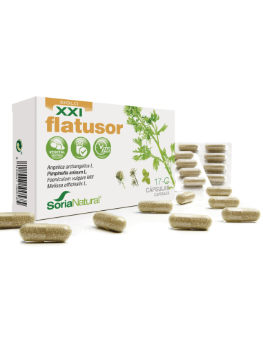 Flatusor 30 capsulas de Soria Natural