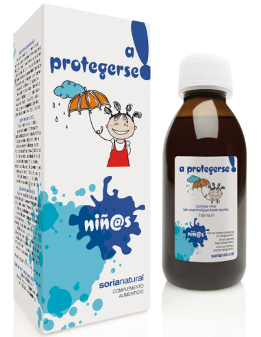 A Protegerse Niños Jarabe 150Ml. de Soria Natural