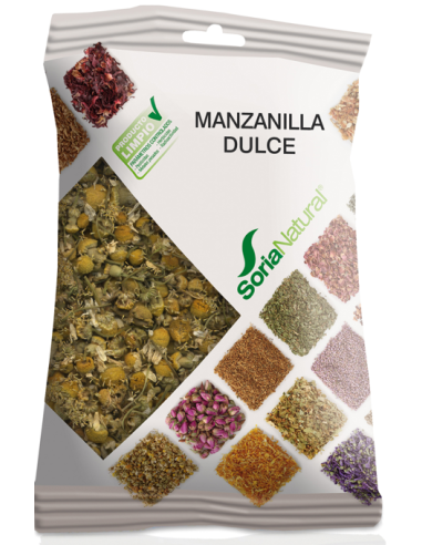 Manzanilla Dulce Bolsa 50Gr. de Soria Natural