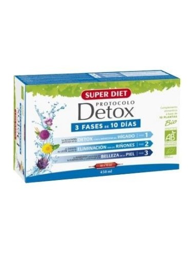 Protocolo Detox 30 Días Bio de Superdiet