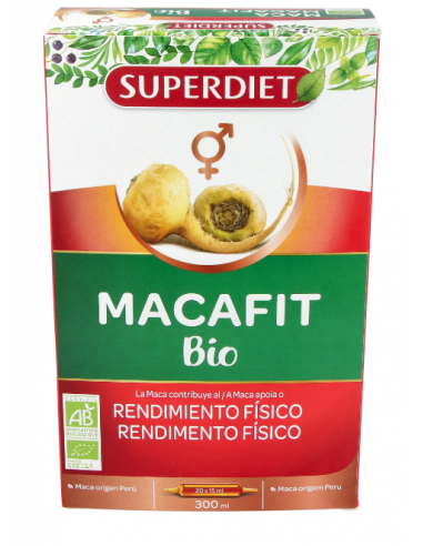 Macafit Bio - 20 Amp De 15Ml de Superdiet