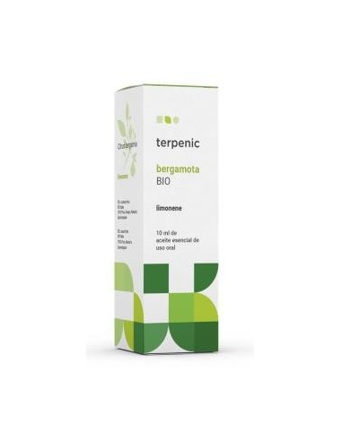 Bergamota Aceite Esencial Alimentario Bio 10 Mililitros Terpenic