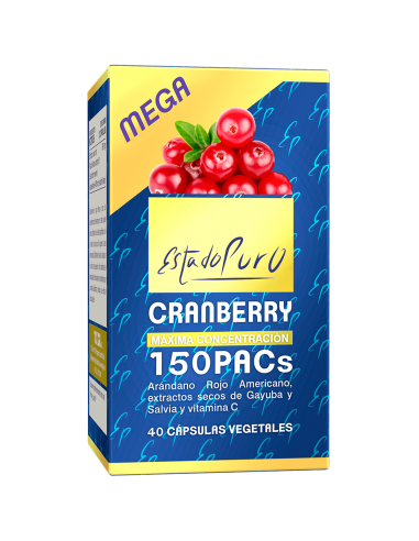 Cranberry 120 Pacs 40Cap. Estado Puro de Tongil