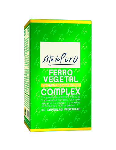 Ferro Vegetal Complex 30Cap. Estado Puro de Tongil