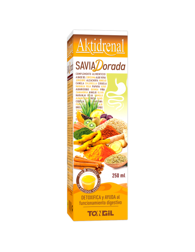 Aktidrenal Savia Dorada 250Ml. Lineabel de Tongil