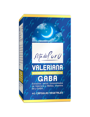 Valeriana Con Gaba 40Cap. Estado Puro de Tongil