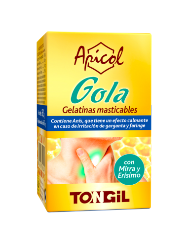 Apicol (Aligel) Gola Plus 24 Perlas de Tongil