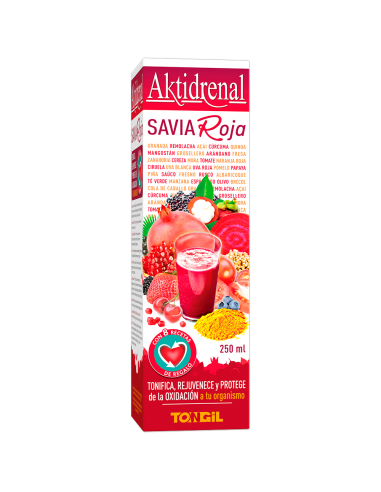 Aktidrenal Savia Roja 250Ml. Lineabel de Tongil