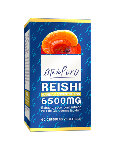 Reishi 6500Mg. 60Cap. Estado Puro de Tongil