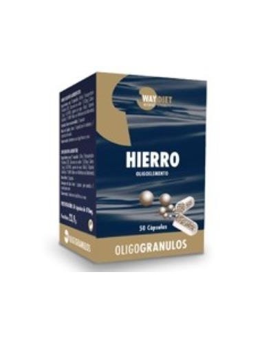 Hierro Oligogranulos 50Caps. de Waydiet Natural Products