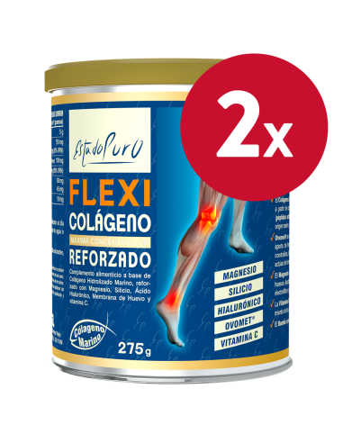 Pack 2 Unidades Flexicolageno Reforzado 275Gr. Estado Puro d