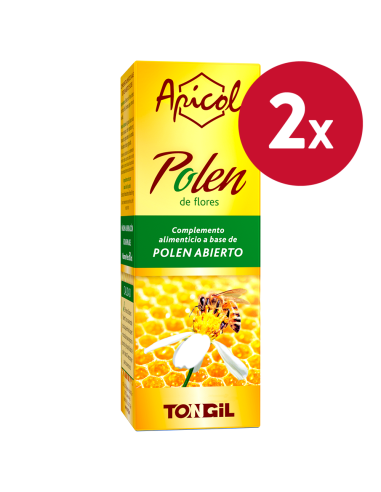 Pack 2 Unidades Apicol Polen 60Ml de Tongil.