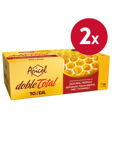 Pack 2 Unidades Apicol Doble Total 14Amp de Tongil.