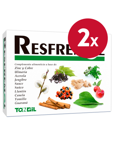 Pack 2 Unidades Resfremol 12S Sobres de Tongil.