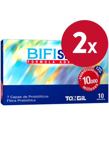 Pack 2 Unidades Bifisiete 10Sobres 50Gr de Tongil.