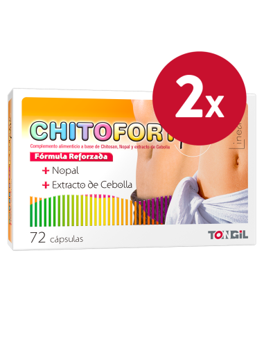 Pack 2 Unidades Chitofort Plus 72Cap. Lineabel de Tongil.