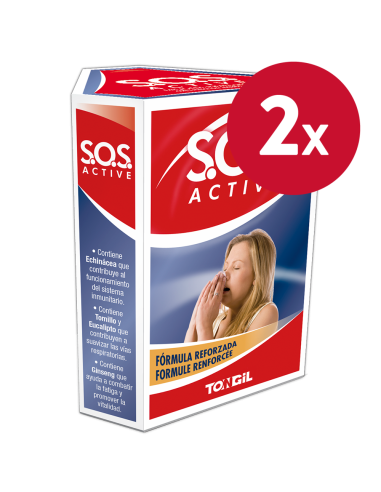 Pack 2 Unidades Sos Active 3Frascos 60Ml. de Tongil.