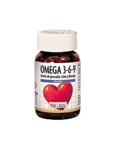 Pack 2 Unidades Omega 3 - 6 - 9 60 Perlas de Tongil.