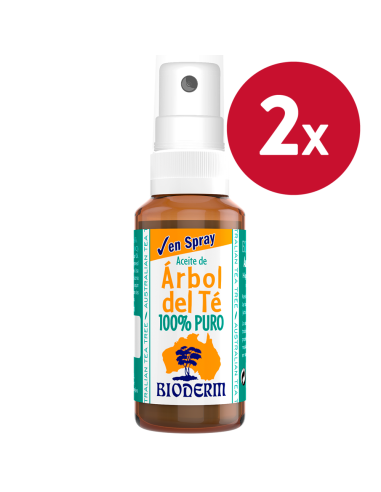 Pack 2 Unidades Arbol Del Te Puro Spray 30Ml. de Tongil.