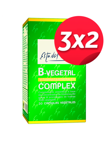 Pack 3X2 B-Vegetal Complex 30Cap. de Tongil..