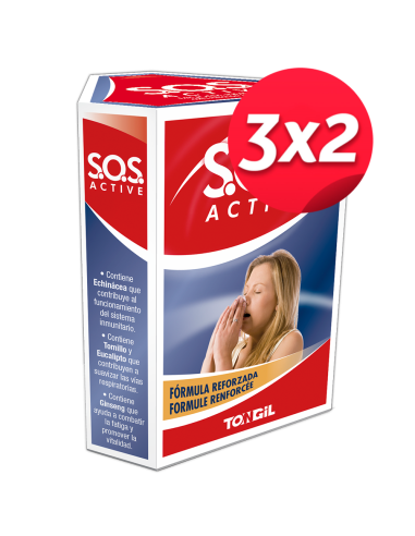 Pack 3X2 Sos Active 3Frascos 60Ml. de Tongil..