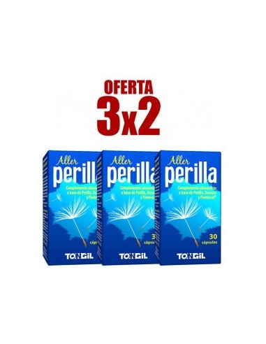 Pack 3X2 Aller Perilla 30Cap. de Tongil..