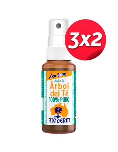 Pack 3X2 Arbol Del Te Puro Spray 30Ml. de Tongil..