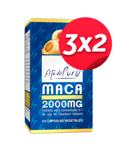 Pack 3X2 Maca 60Cap. Estado Puro de Tongil..