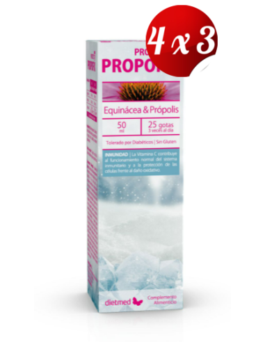 Pack 4x3 uds Propofix Protect Gotas 50 Ml De Dietmed