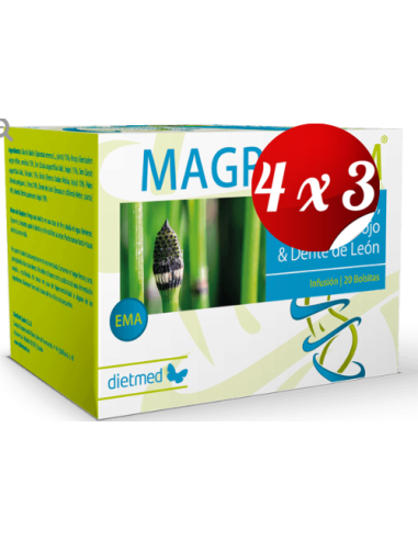 Pack 4x3 uds Magriform Ema Infusión 20 Sqt De Dietmed