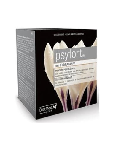 Pack 4x3 uds Psyfort  30 Capsulas De Dietmed