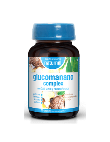 Pack 4x3 uds Glucomanano Complex 500 Mg  60 Comprimidos De Dietmed