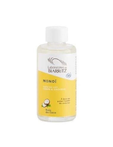 Aceite De Monoi Flor De Coco 100 Mililitros Alga Maris - Lab. Biarritz