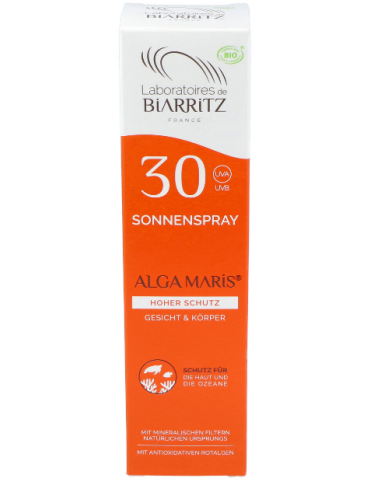 Spray Solar Cara Y Cuerpo Spf30 100Ml. Bio de Alga Maris - L