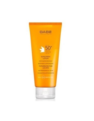 Locion Fotoprotectora Solar Spf 50+ 200 Mililitros Babe