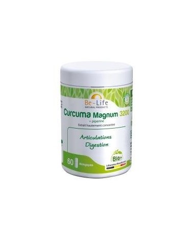 Curcuma Magnum 3200 60Cap. de Be-Life