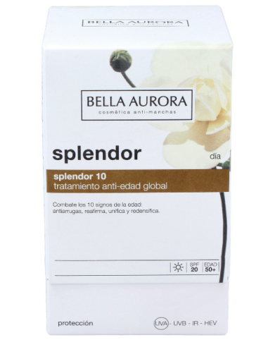 Splendor 10 Dia Crema 50 Mililitros Bella Aurora