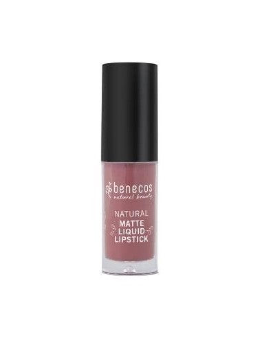 Barra De Labios Mate Liquida Rosewood Romance 5 Mililitros Benecos