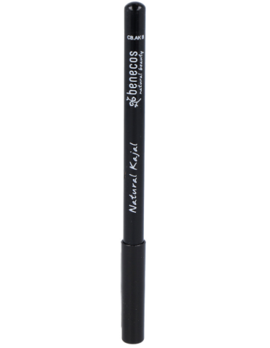 Lapiz De Ojos Natural Kajal Negro 1,13 Gramos Vegano Benecos