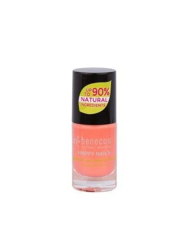 Laca De Uñas Peach Sorbet 5 Mililitros Vegano Benecos