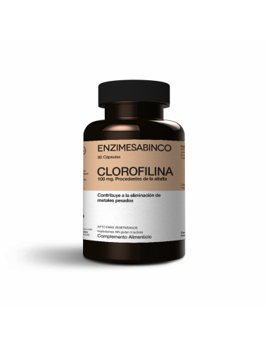 Clorofilina 100Mg. 90 capsulas de Enzime - Sabinco