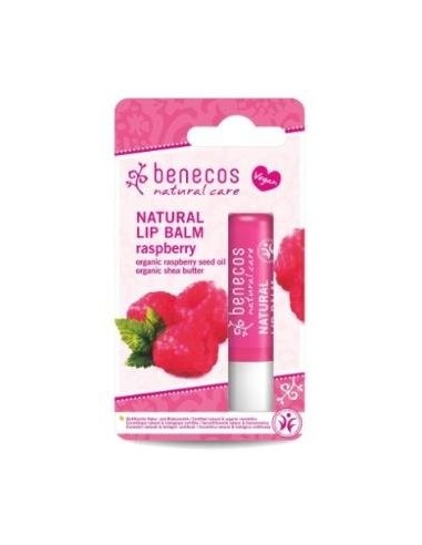 Balsamo Labial Vegano Frambuesa 4,8 Gramos Benecos