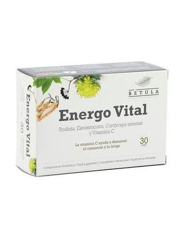 Energo Vital 30 Cápsulas  Betula