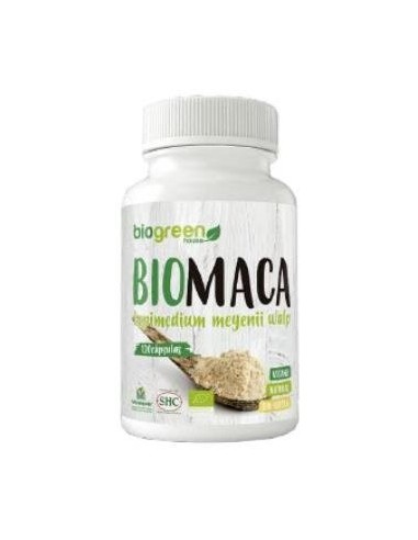 Maca 120 Cápsulas  Biogreen