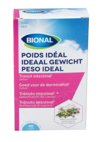 Cuerpo Ideal Peso 40 Perlas de Bional