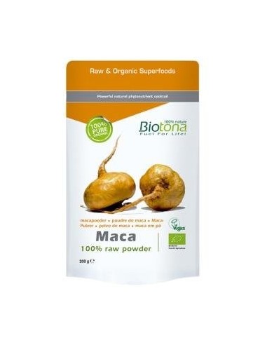 Maca Raw 200Gr. Bio de Biotona