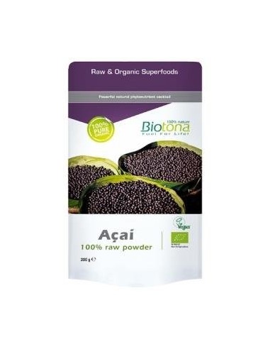 Acai Raw Power 200Gr. Bio de Biotona